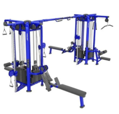 1200kg χάλυβας 8 πολυ μηχανή 3800*3900*2350mm γυμναστικής σταθμών