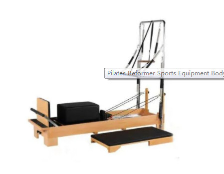 Βαθιά κοντόχοντρη μηχανή μεταρρυθμιστών Pilates εξοπλισμού άσκησης φόρτωσης 200kg Pilates