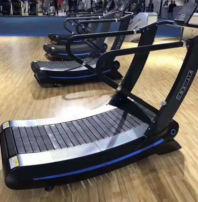 Treadmill σωλήνων 3mm εμπορική κυρτή τρέχοντας περιοχή 1500*440mm εξοπλισμού γυμναστικής