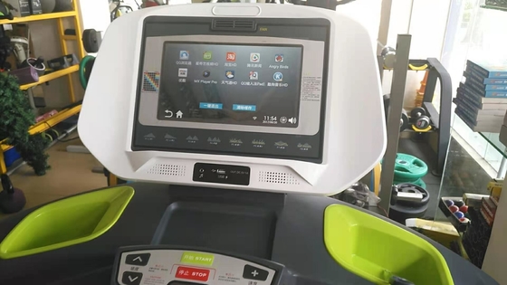 Οθόνη LCD που διπλώνει το τρέχοντας Treadmill μηχανών φορτίο 150kg εξοπλισμού γυμναστικής